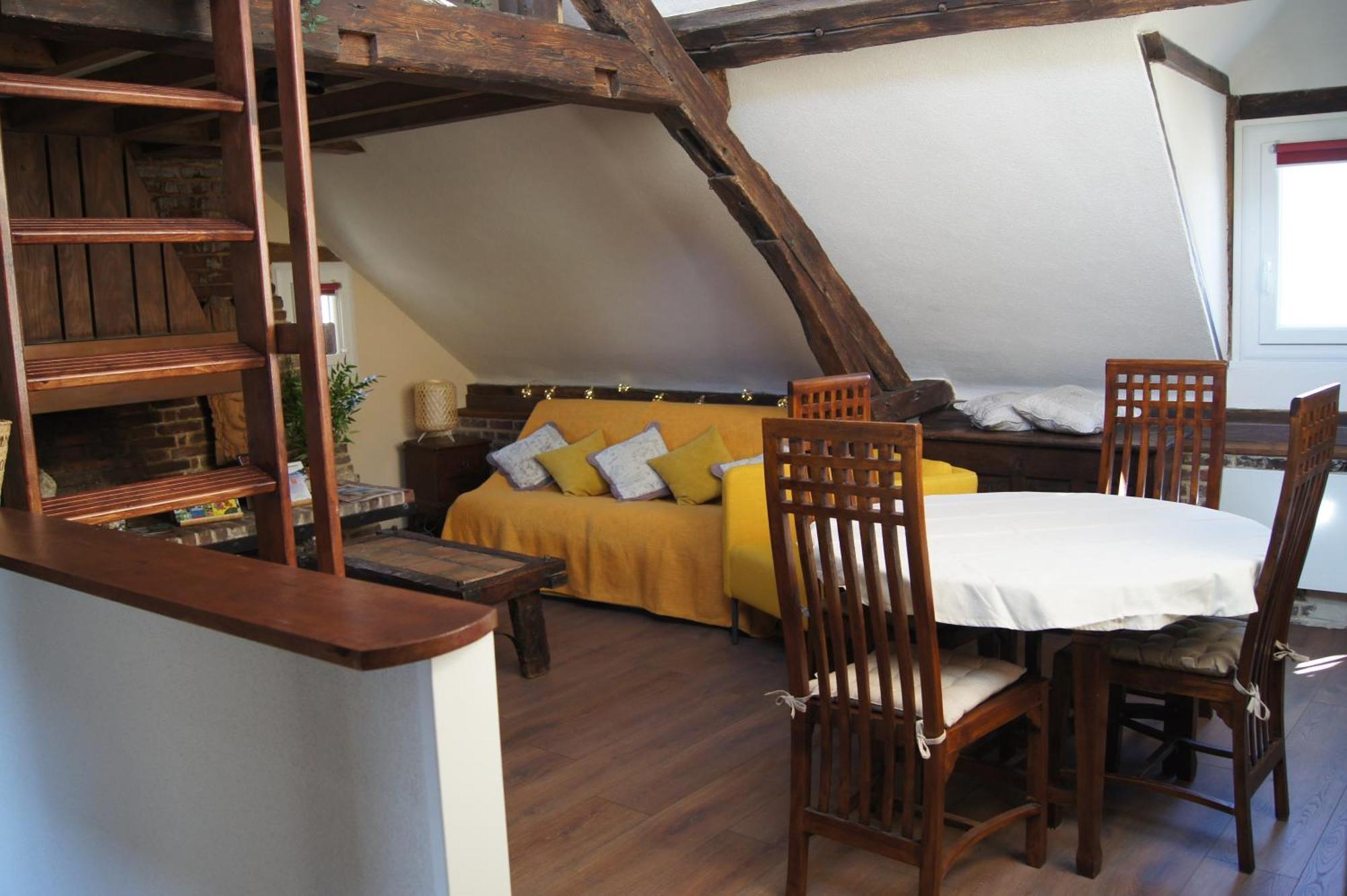 Apartament Le Perchoir De St-Antoine - Centre Historique D'Honfleur Avec Vue Sur Le Port, Netflix, Jeux, Vinyles Zewnętrze zdjęcie
